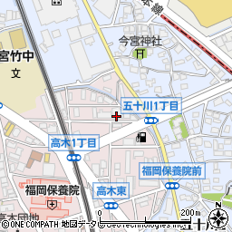 大橋モータース株式会社周辺の地図