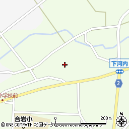 福岡県豊前市下河内484-2周辺の地図