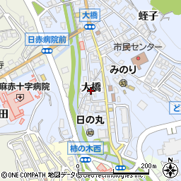 福岡県嘉麻市大橋周辺の地図