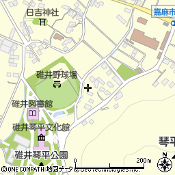 福岡県嘉麻市上臼井498周辺の地図