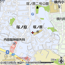 高知県高知市塚ノ原146周辺の地図