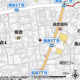 第２田中荘周辺の地図