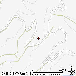 愛媛県大洲市豊茂465-1周辺の地図