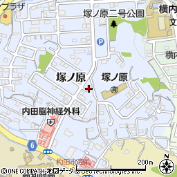 高知県高知市塚ノ原126周辺の地図