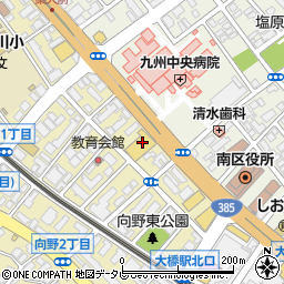 日産福岡大橋日赤通り店周辺の地図