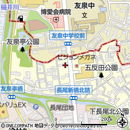 友泉自動車株式会社周辺の地図