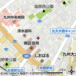 株式会社福岡アドセンター周辺の地図