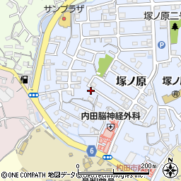 高知県高知市塚ノ原57周辺の地図