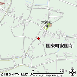 大分県国東市国東町安国寺1067-1周辺の地図