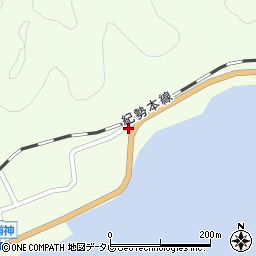 和歌山県東牟婁郡那智勝浦町浦神65周辺の地図