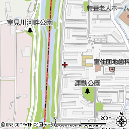 福岡県福岡市早良区室住団地46周辺の地図