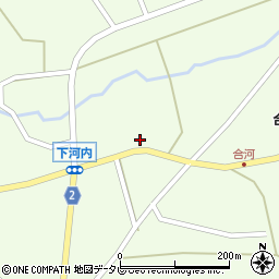 福岡県豊前市下河内951周辺の地図
