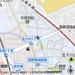 株式会社パブロクリエーション　福岡店周辺の地図