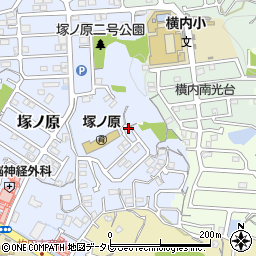 高知県高知市塚ノ原199周辺の地図