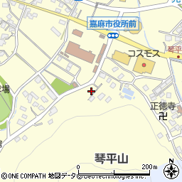 福岡県嘉麻市上臼井484周辺の地図