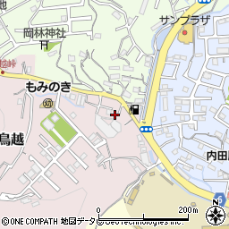 高知県高知市鳥越24-9周辺の地図