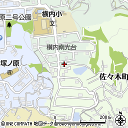 高知県高知市横内217-182周辺の地図