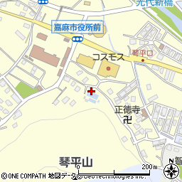 福岡県嘉麻市上臼井520周辺の地図
