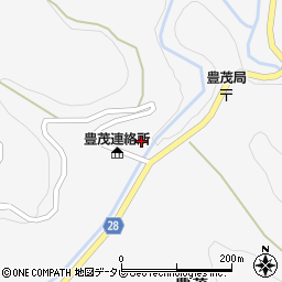 愛媛県大洲市豊茂303周辺の地図