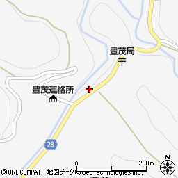 愛媛県大洲市豊茂422-7周辺の地図