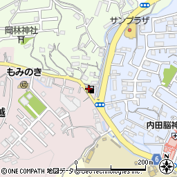 入交石油株式会社　塚ノ原給油所周辺の地図