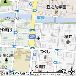 西岡燃料株式会社周辺の地図