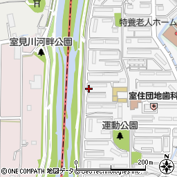 福岡県福岡市早良区室住団地45周辺の地図