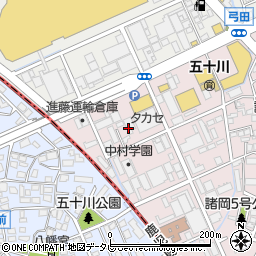 石川玩具株式会社　九州営業所周辺の地図