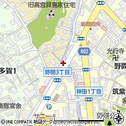 古野塾周辺の地図