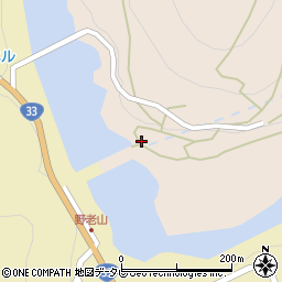 高知県高岡郡越知町横畠北129周辺の地図