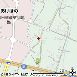 高知県南国市物部426周辺の地図