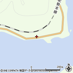 和歌山県東牟婁郡那智勝浦町浦神18-3周辺の地図