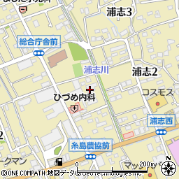 JA糸島ケアプランセンターひまわり周辺の地図