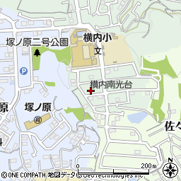 高知県高知市横内217-73周辺の地図