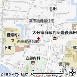 大分県豊後高田市新屋敷周辺の地図