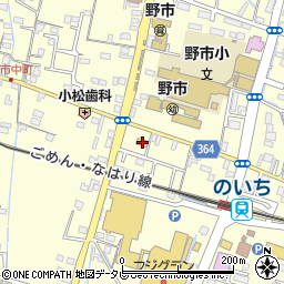 ファミリーマート野市町西野店周辺の地図