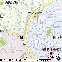 高知県高知市塚ノ原98周辺の地図