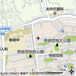 福岡県福岡市西区壱岐団地42周辺の地図