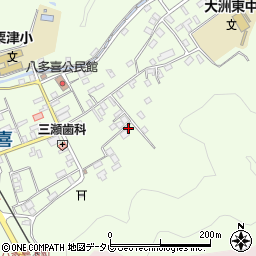愛媛県大洲市八多喜町甲-1173周辺の地図