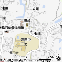 大分県豊後高田市玉津602周辺の地図