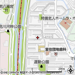 福岡県福岡市早良区室住団地41周辺の地図