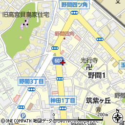 斉藤米穀販売店野間店周辺の地図