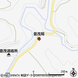 愛媛県大洲市豊茂469-1周辺の地図