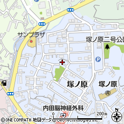 高知県高知市塚ノ原111周辺の地図