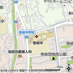 福岡市立壱岐中学校周辺の地図
