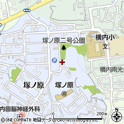 高知県高知市塚ノ原304周辺の地図