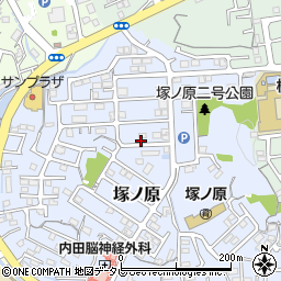 高知県高知市塚ノ原388周辺の地図