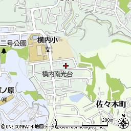 高知県高知市横内217-193周辺の地図