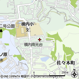 高知県高知市横内217-194周辺の地図