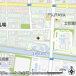 高知県高知市海老ノ丸3周辺の地図